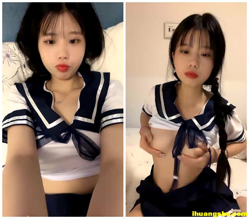 可爱麻花辫美少女！学生情趣装！一脸呆萌，多毛超嫩粉穴[801.32MB/MP4/WF]