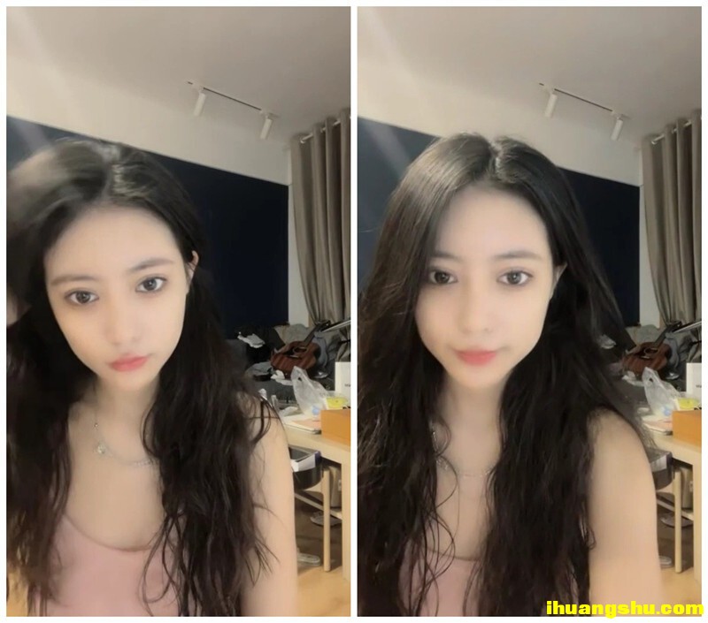 这么漂亮的才女也下海了，女神声音甜美唱歌很好听！一双美腿搭配黑丝，一对巨美乳，天