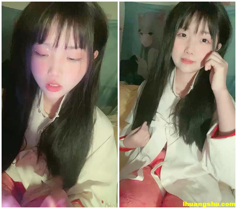 短发尤物美女妮子！性感睡衣福利秀！抓起大屌埋头吸吮，扶着屌洞口磨蹭，第一视角抽插